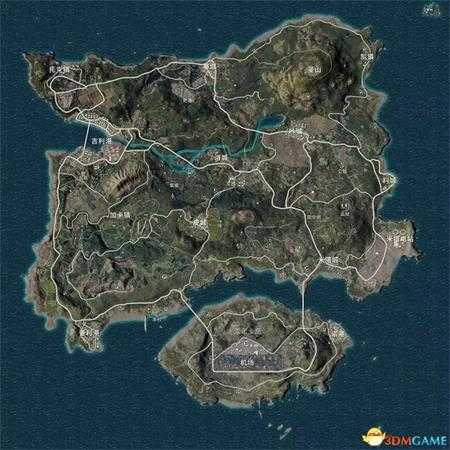 绝地求生国服地图一览