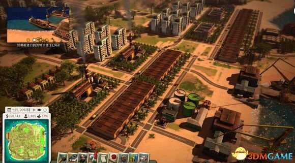 海岛大亨5城市初期建设及规划攻略