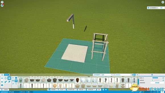 过山车之星中国式凉亭设计步骤