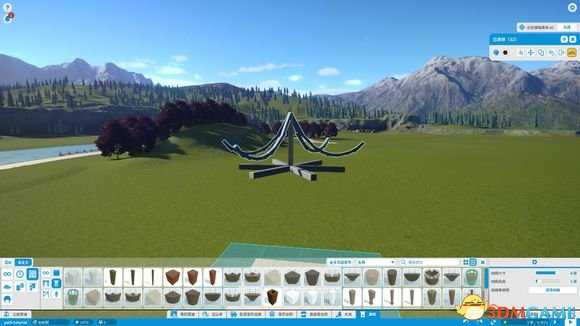 过山车之星中国式凉亭设计步骤