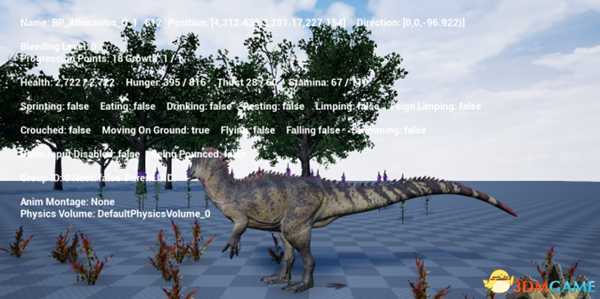 The Isle各食肉恐龙冲刺最少步数及持续时间