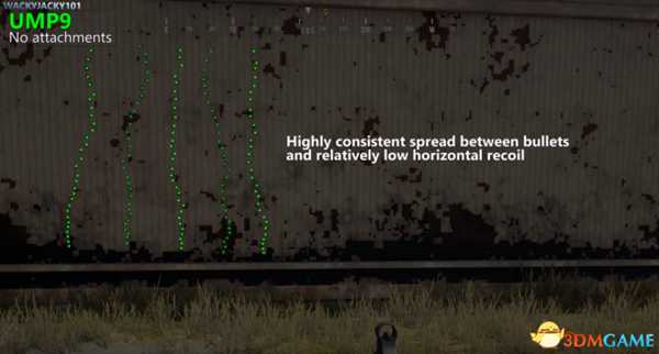 绝地求生各冲锋枪全自动后坐力图文解析