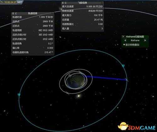坎巴拉太空计划同步轨道参数大全