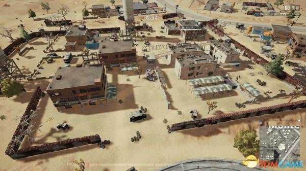 绝地求生沙漠地图M城地理位置及战术详解