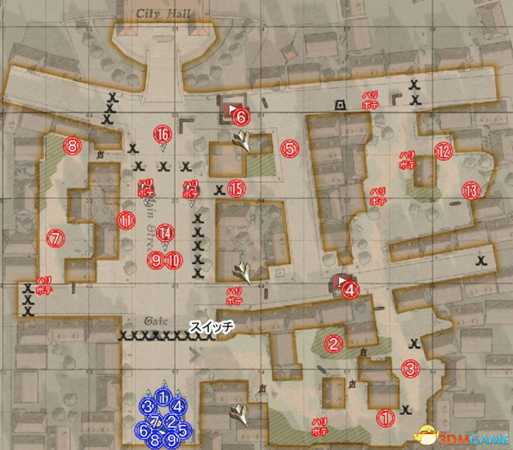 战场女武神4第二章节敌人位置一览