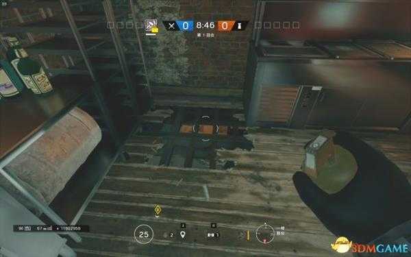 彩虹六号全地图扔手雷位置一览