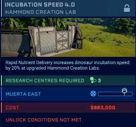 《侏罗纪世界:进化》吴博士的秘密DLC新研究项目一览