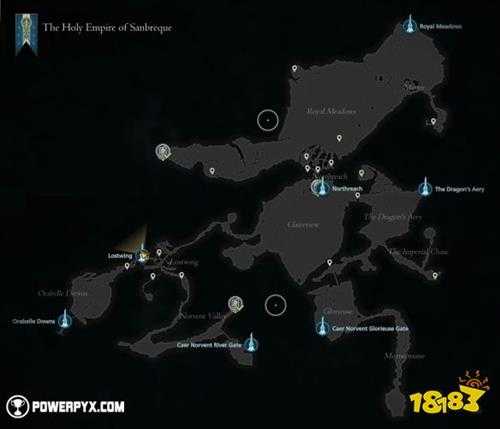 最终幻想16有哪些地图 ff16高清大地图一览