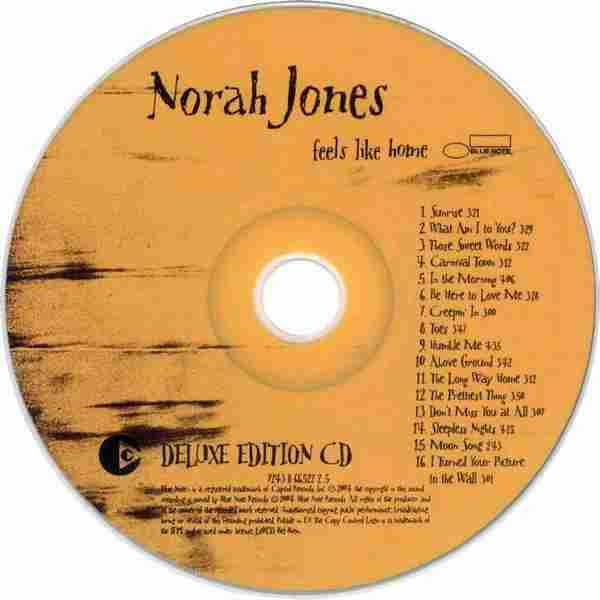【爵士乐】诺拉·琼丝《家的感觉（豪华版）》2004[FLAC+CUE/整轨]