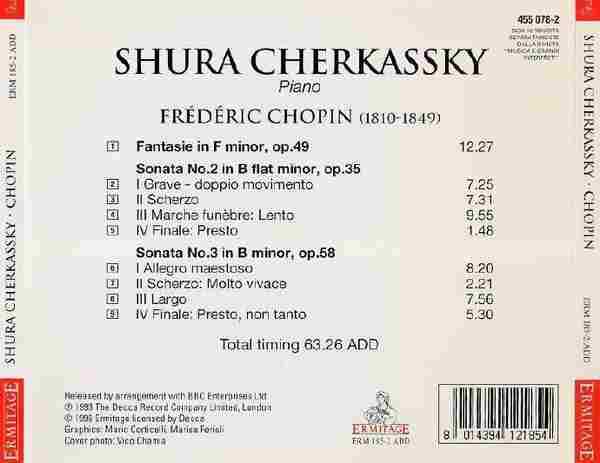 【古典音乐】切尔卡斯基《肖邦》1996[FLAC+CUE整轨]
