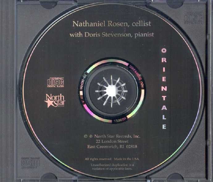 【古典音乐】(天碟)Nathaniel.Rosen《Orientale》2002[FLAC+CUE/整轨]