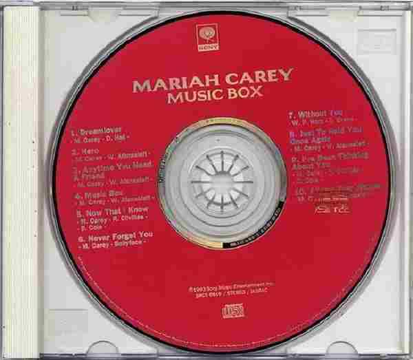 玛丽亚·凯莉(MariahCarey)世界级天后《MusicBox》美版[WAV分轨]