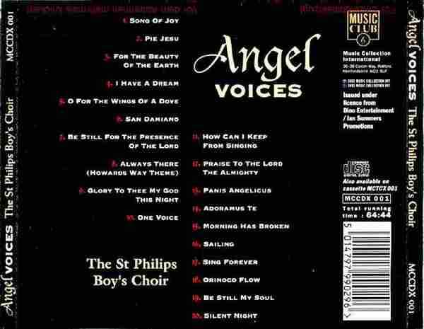 圣菲利普少年合唱团《天使之音MusicClubEuropeUK》3CD[APE整轨]