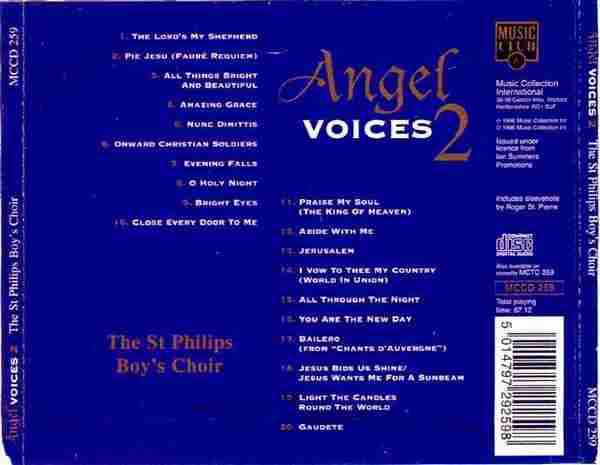 圣菲利普少年合唱团《天使之音MusicClubEuropeUK》3CD[APE整轨]