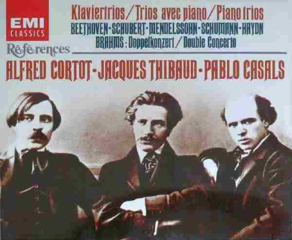 【古典音乐】蒂博、卡萨尔斯、柯尔托《钢琴三重奏》3CD.1991[FLAC+CUE/整轨]