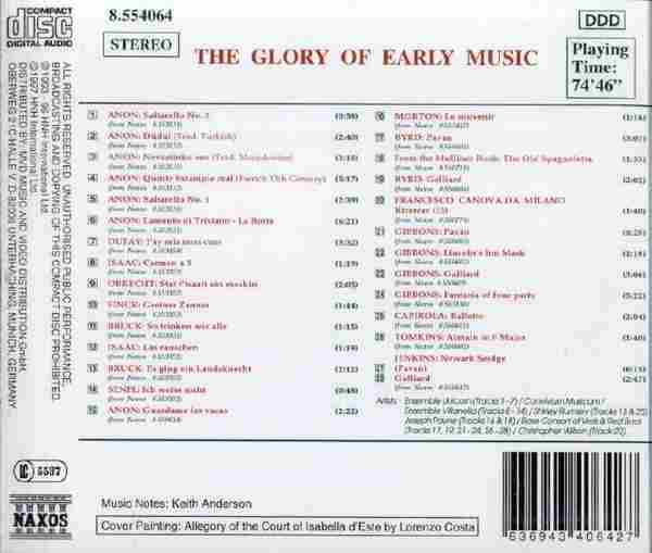 【古典音乐】《早期音乐的辉煌》1997[FLAC+CUE/整轨]