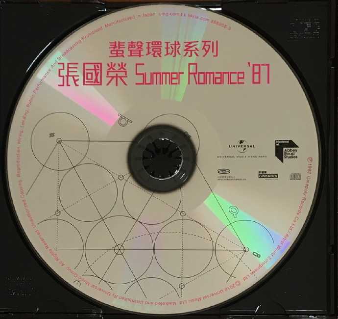 张国荣[蜚声环球系列](日本压碟)5CD[低速原抓WAV+CUE]