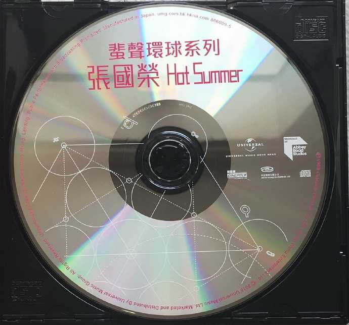 张国荣[蜚声环球系列](日本压碟)5CD[低速原抓WAV+CUE]