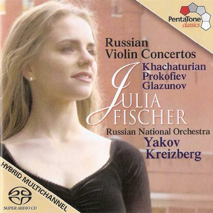 【古典音乐】茱莉亚·菲雪儿《俄罗斯小提琴协奏曲》2004[FLAC+CUE/整轨]