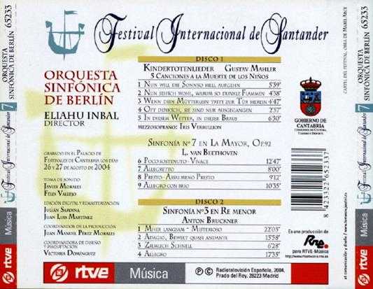 【现场录音】英巴尔《马勒、贝多芬、布鲁克纳》2CD.2004[FLAC+CUE整轨]