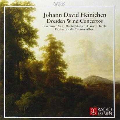 【古典音乐】音乐之花演奏组《约翰·大卫·海尼兴-德累斯顿管乐协奏曲》1999[FLAC+CUE/整轨]