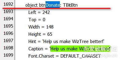 WizTree（大文件目录排查工具）去除右上方抖动捐赠提示-小白级别
